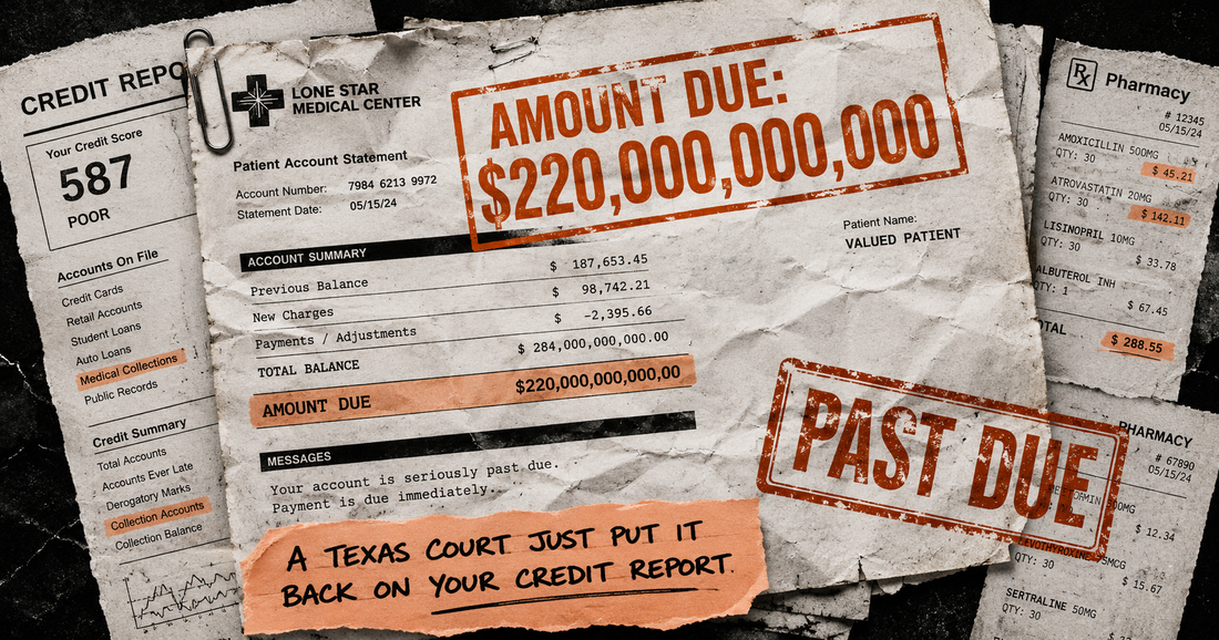 $220 Billion in Medical Debt. A Texas Court Just Put It Back on Credit Reports.