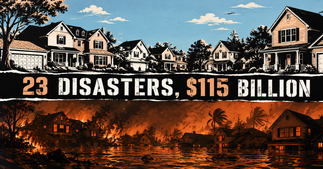 America Paid $115 Billion for Climate Disasters in 2025