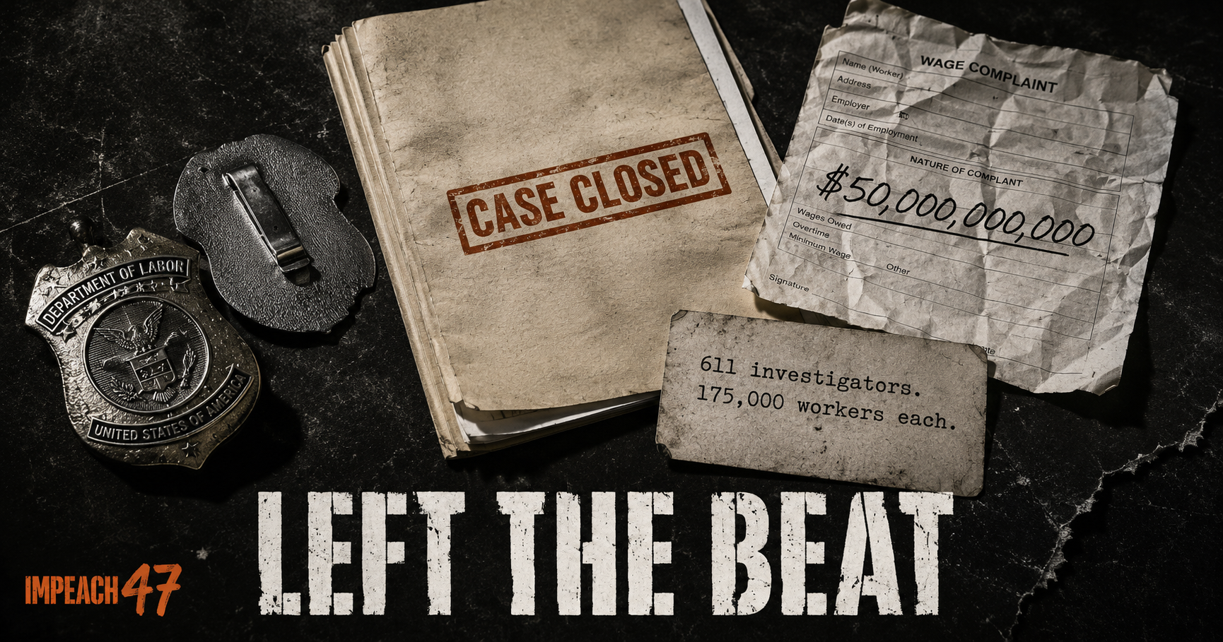 Employers Steal $50 Billion a Year From Workers. The Cops Just Left the Beat.