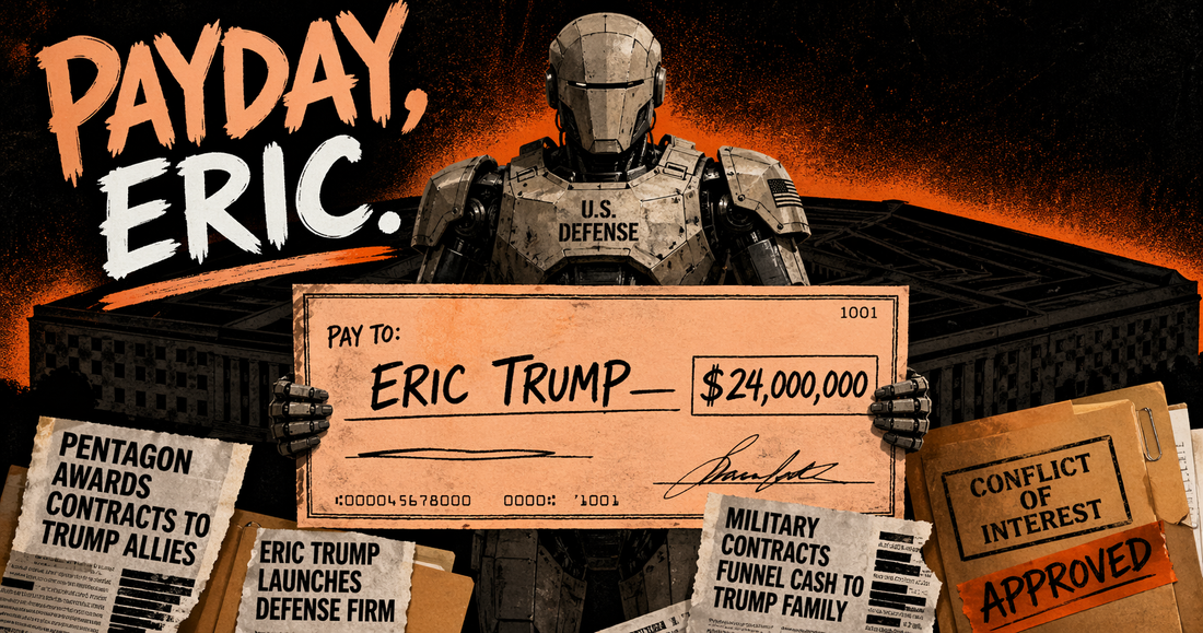 One Month After Eric Trump Joined, the Pentagon Handed His Robot Company $24 Million