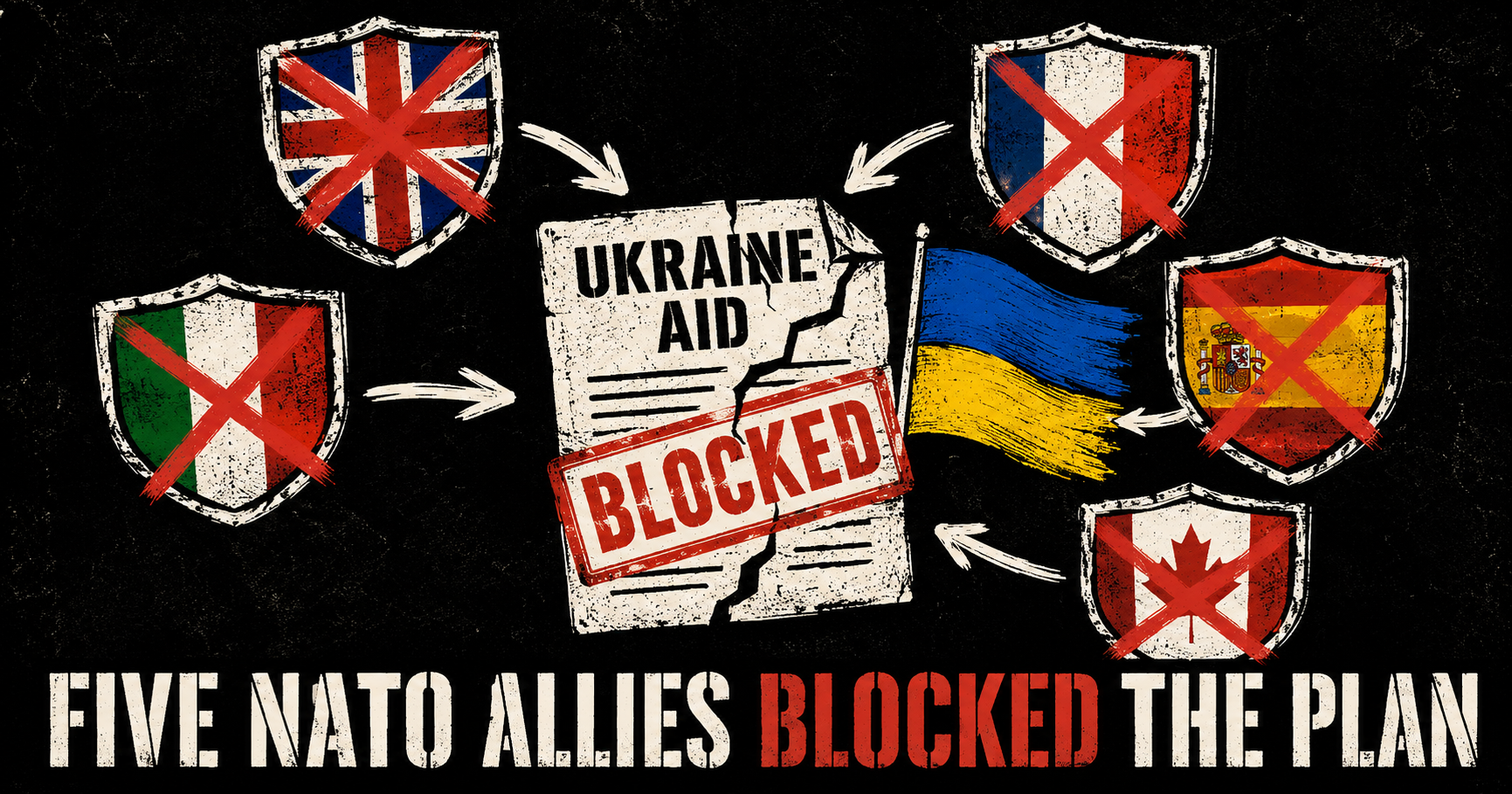 Five NATO Countries Blocked a Plan to Guarantee Military Aid to Ukraine