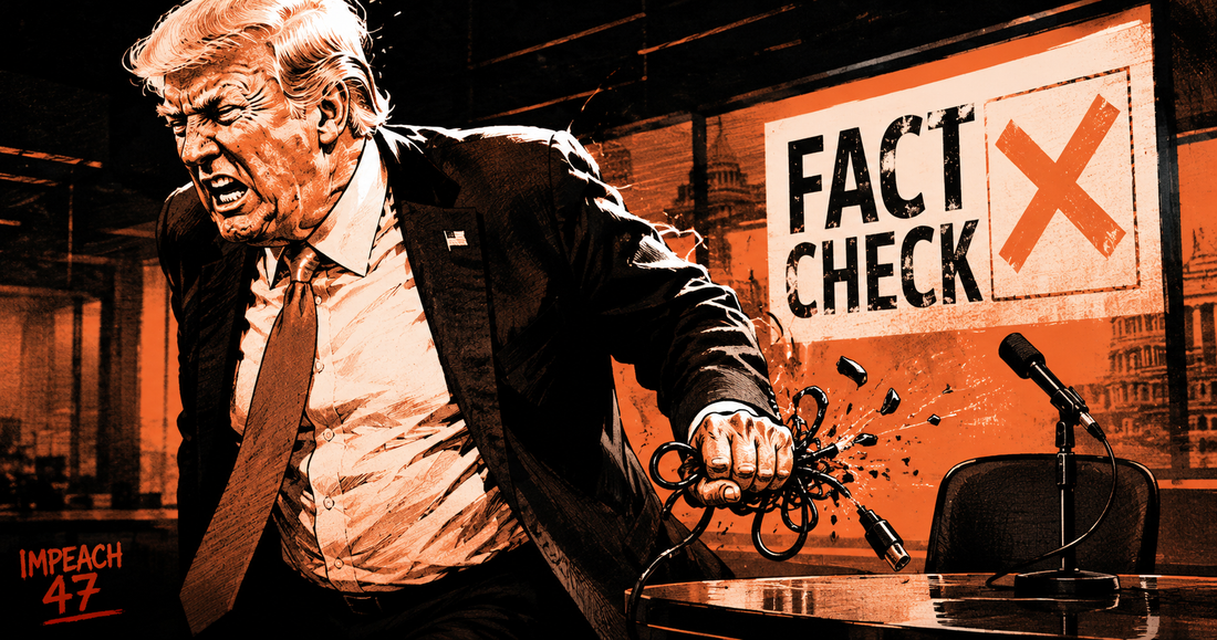 He Crushed the Mic and Walked Out: Trump's Meet the Press Meltdown Reveals the Lies He Cannot Defend