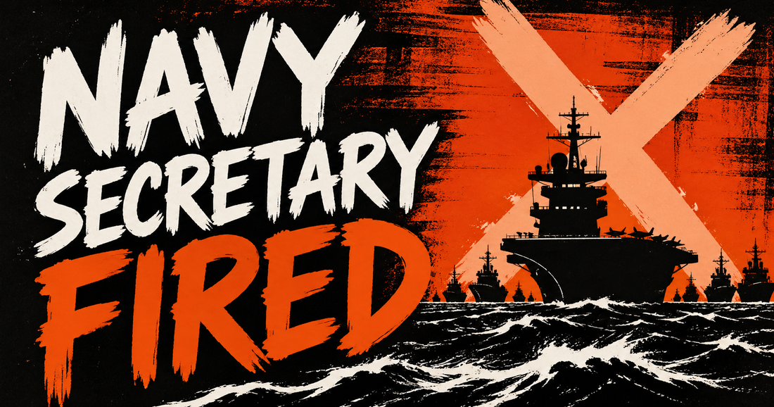 Hegseth Just Fired the Navy Secretary. The Navy Is Currently Blockading Iran.