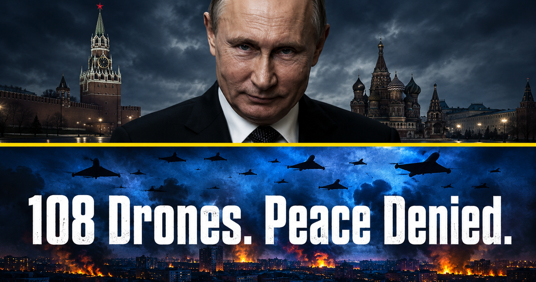 Russia Broke Ukraine's Ceasefire in Under an Hour. Then Came 108 Drones.