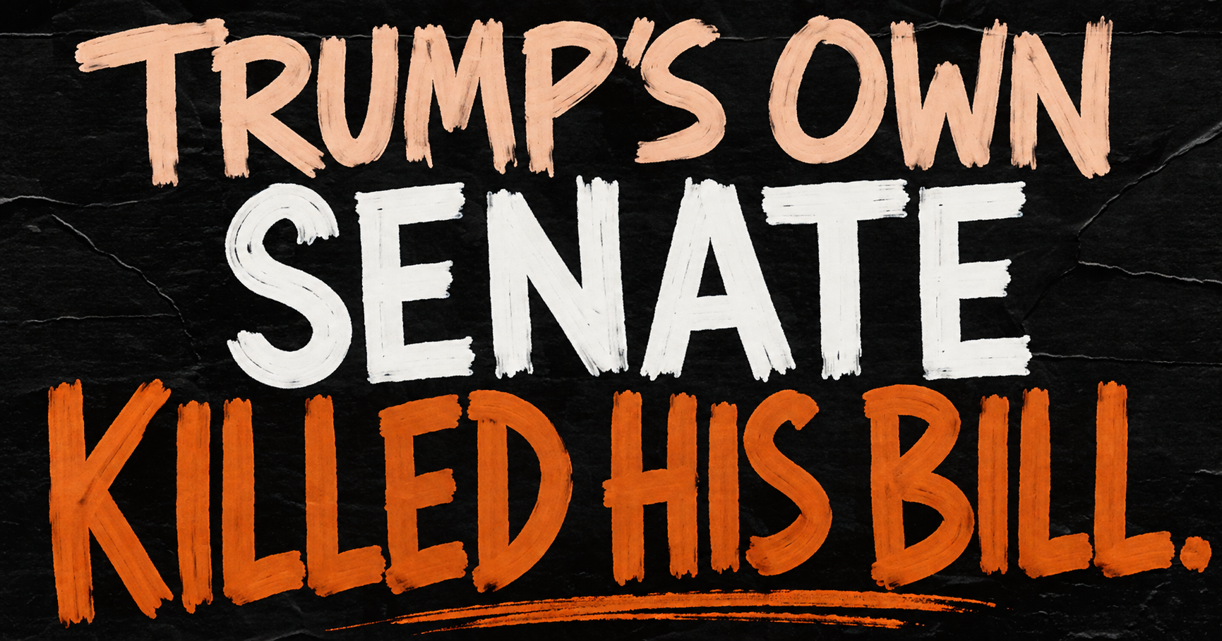 Senate Republicans Quietly Killed Trump's Own Voting Bill. Even They Thought It Went Too Far.