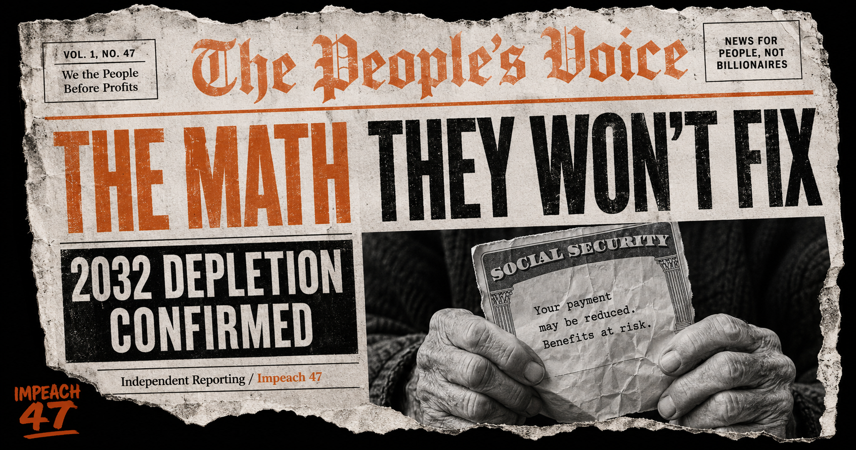The Retirement Math That Congress Refuses to Fix