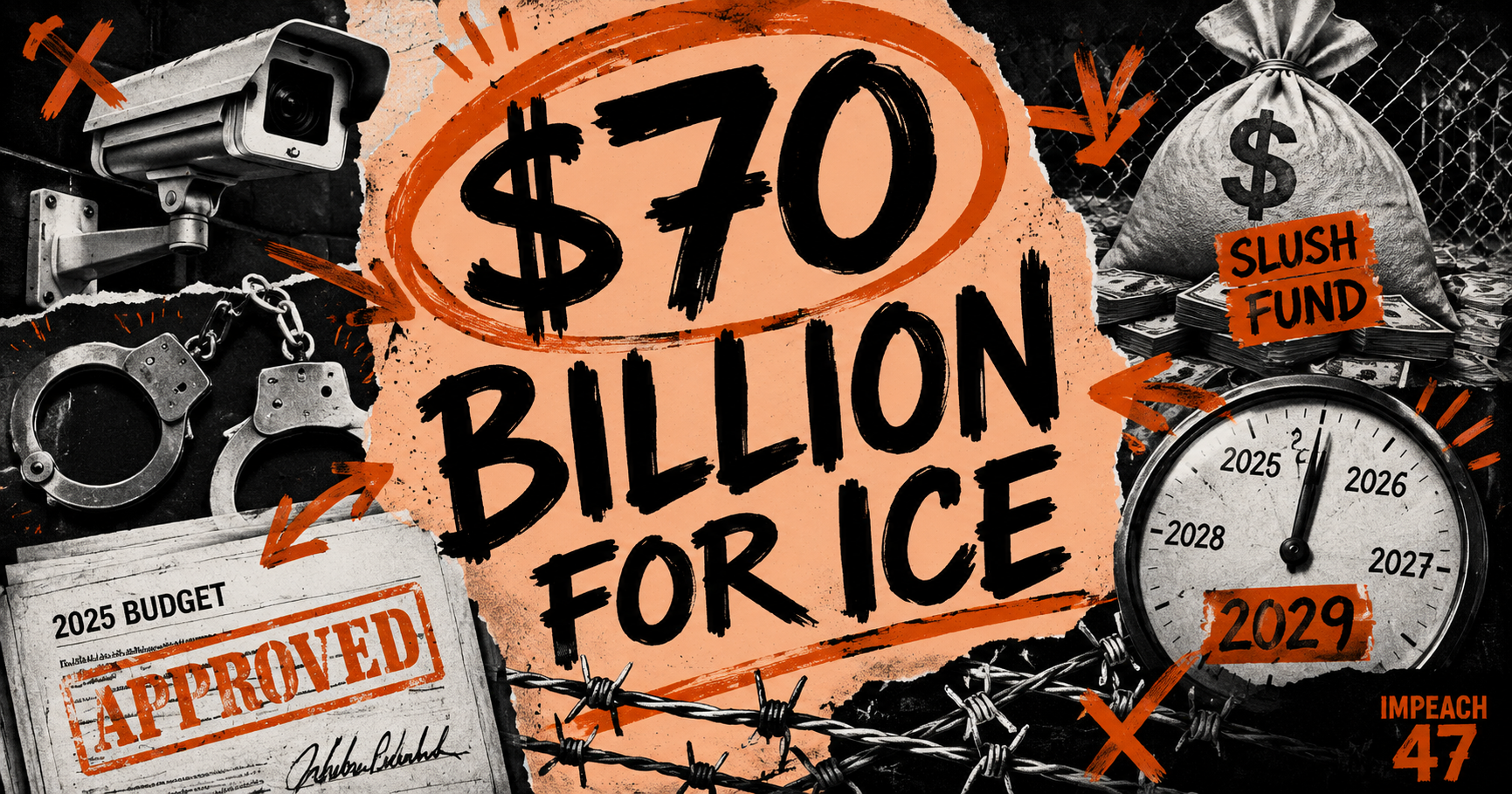 The Senate Handed ICE $70 Billion Through 2029 and Left a Slush Fund for Trump's Allies Intact