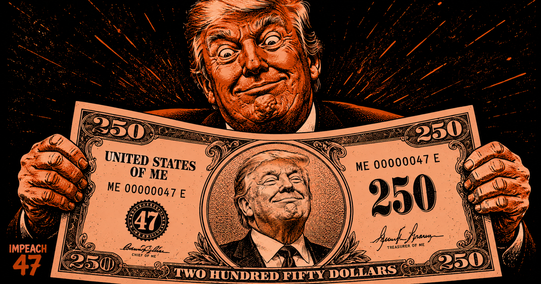 Trump Administration Pushes to Put His Portrait on a Legally Prohibited $250 Bill