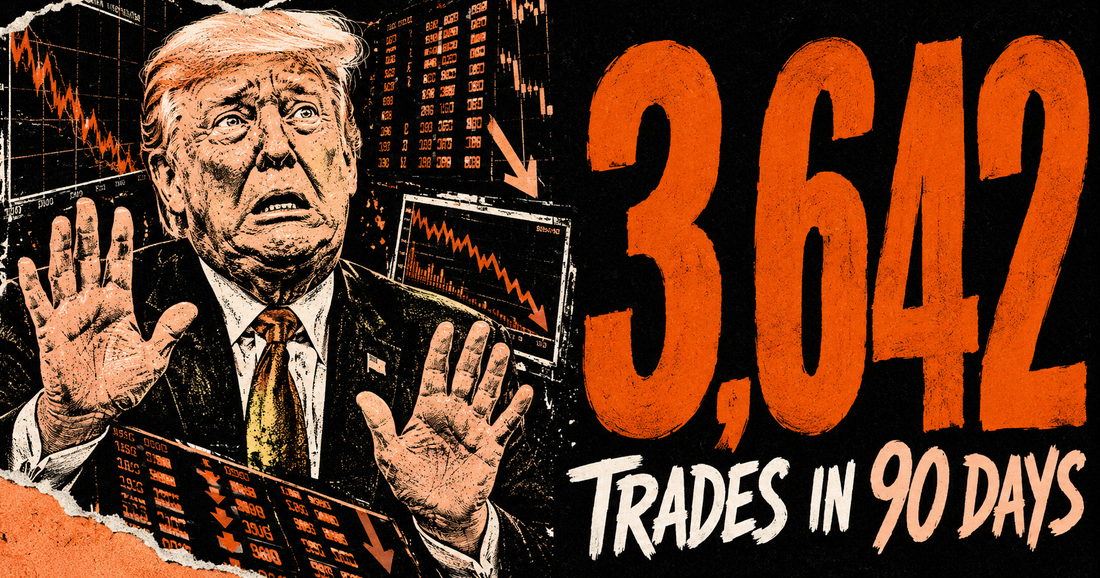 Trump Logged 3,642 Stock Trades in Q1 While His Administration Moved the Markets He Was Playing