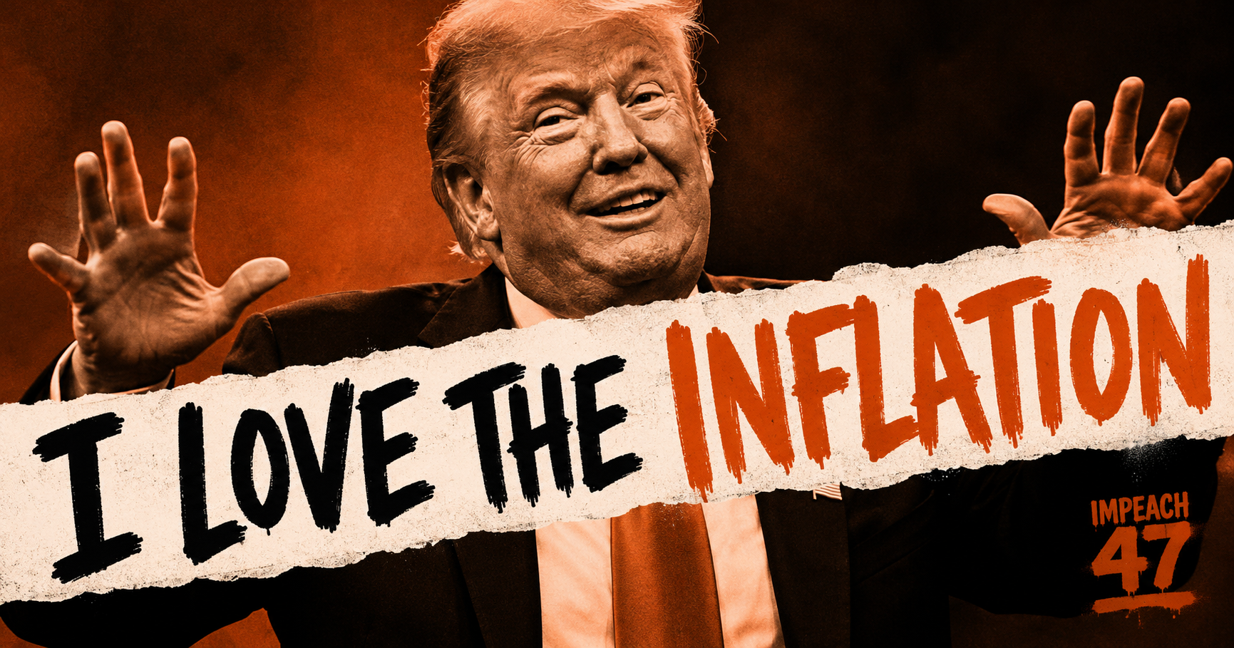 Trump Said He Loves Inflation As Prices Hit a Three-Year High