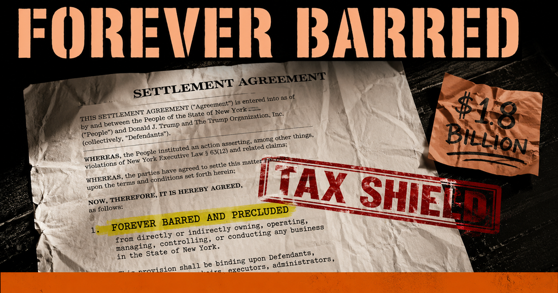 Trump's DOJ Permanently Banned the IRS From Auditing His Family, Trusts, and Businesses