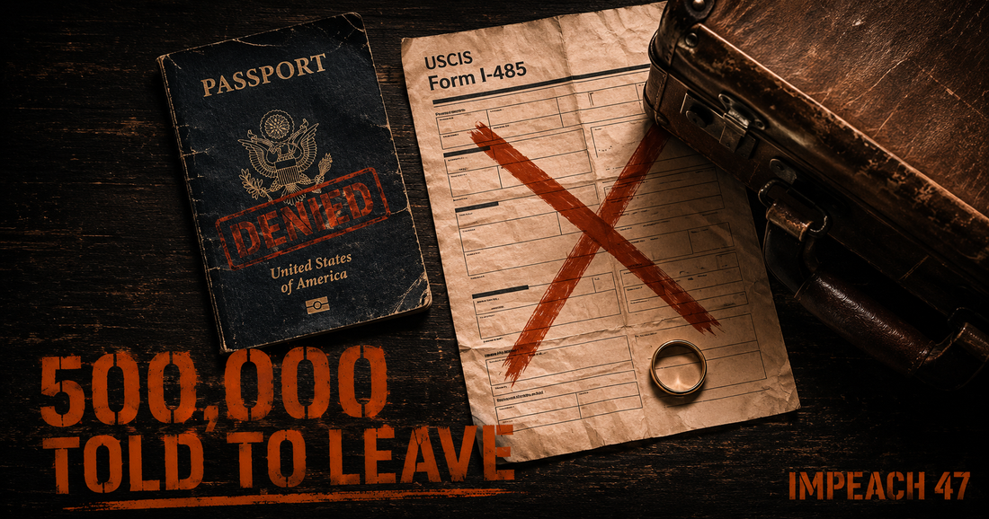 Trump's USCIS Just Made 500,000 People Leave the Country to Apply for Green Cards