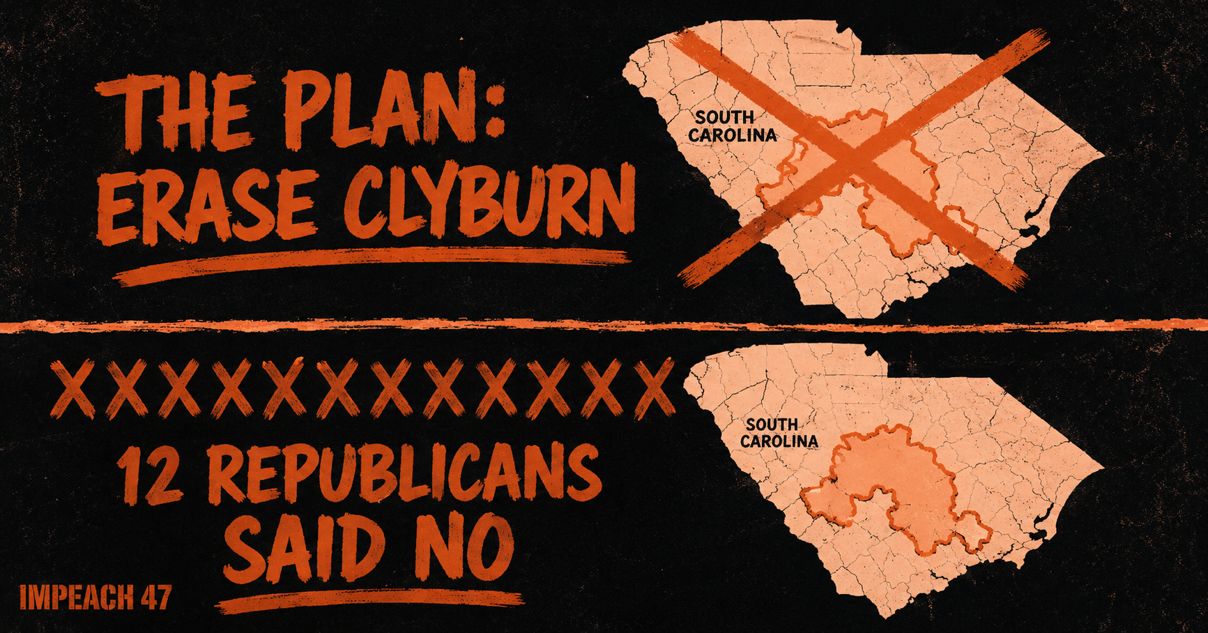 Twelve South Carolina Republicans Killed Trump's Plan to Erase Jim Clyburn's Seat