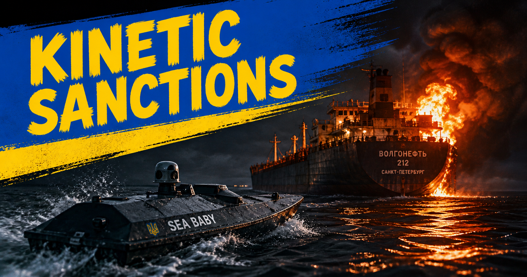 Ukraine Hits Russia's Shadow Fleet Twice in Five Days. Novorossiysk Is No Longer Safe.