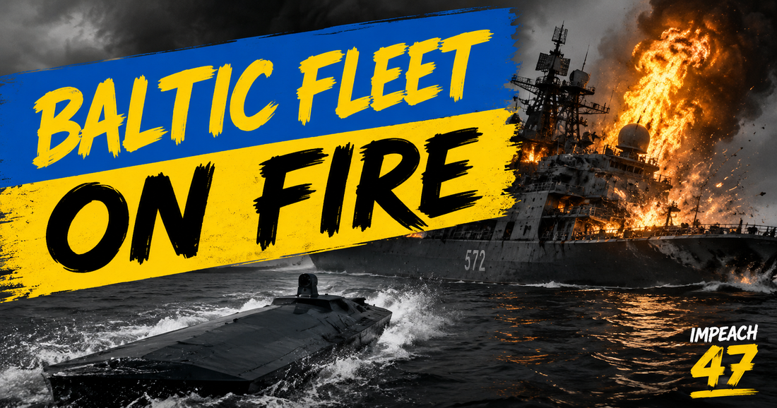 Ukraine Reached Into Russia's Backyard and Set the Baltic Fleet on Fire
