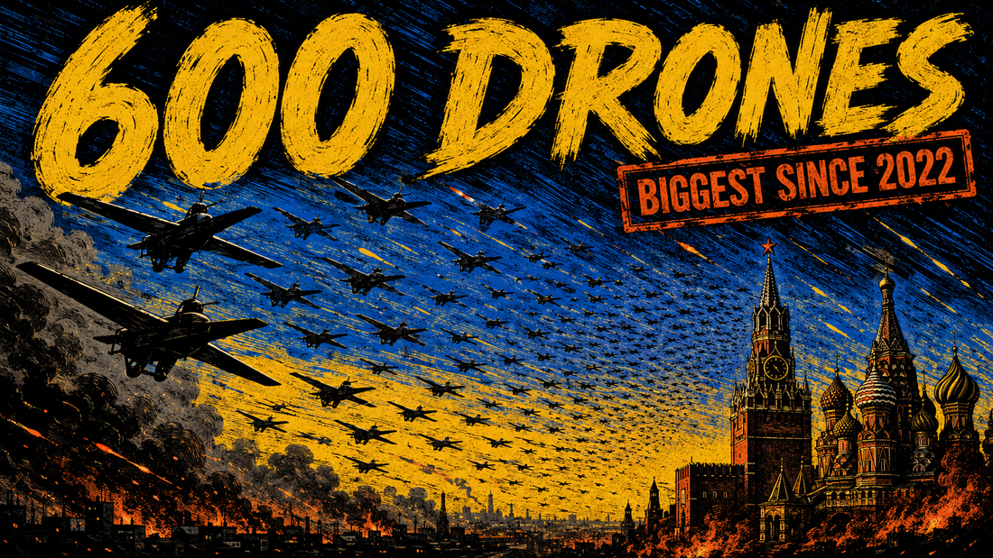 Ukraine Sent Nearly 600 Drones to Moscow Overnight. Russia Says It Was the Biggest Attack Since 2022.