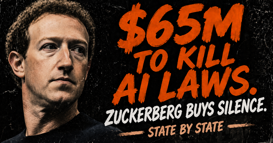 Zuckerberg Pours $65 Million Into PACs to Kill State AI Regulation